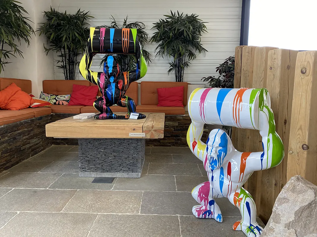 animaux resine couleur 6