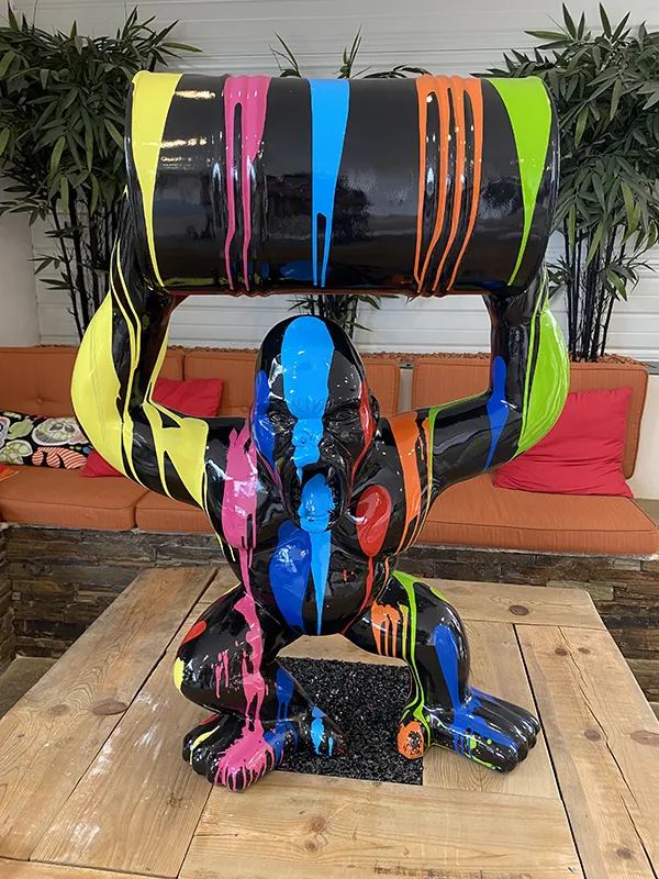 animaux resine couleur 8