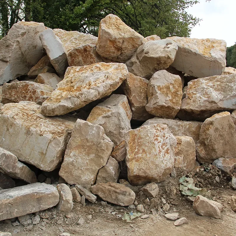 BLOCS CALCAIRE CAUSSE