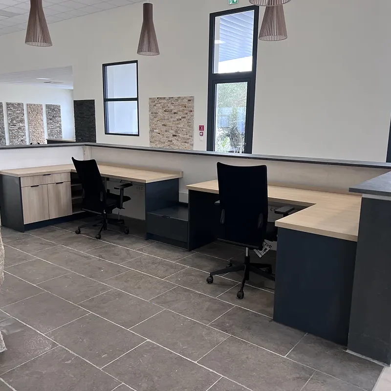 CALCAIRE DU CAUSSE 40X60CM VIEILLI GRIS TRAITE ALBI