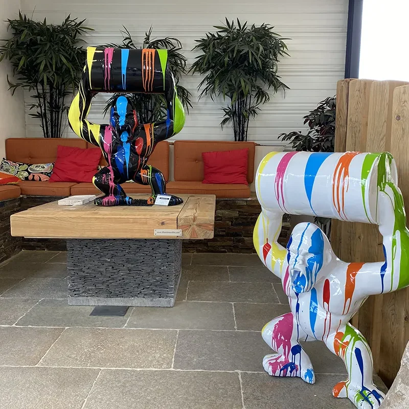 animaux resine couleur 6