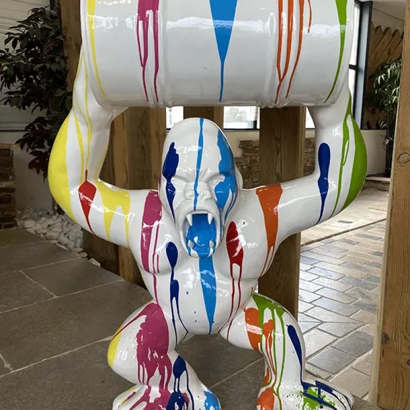 animaux resine couleur 7