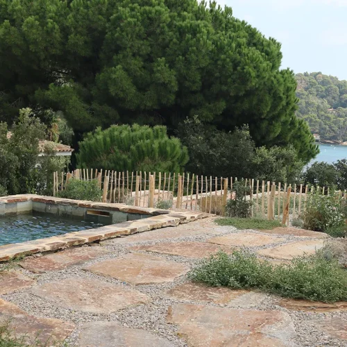 grandes dalles gneiss du caroux 12 20cm